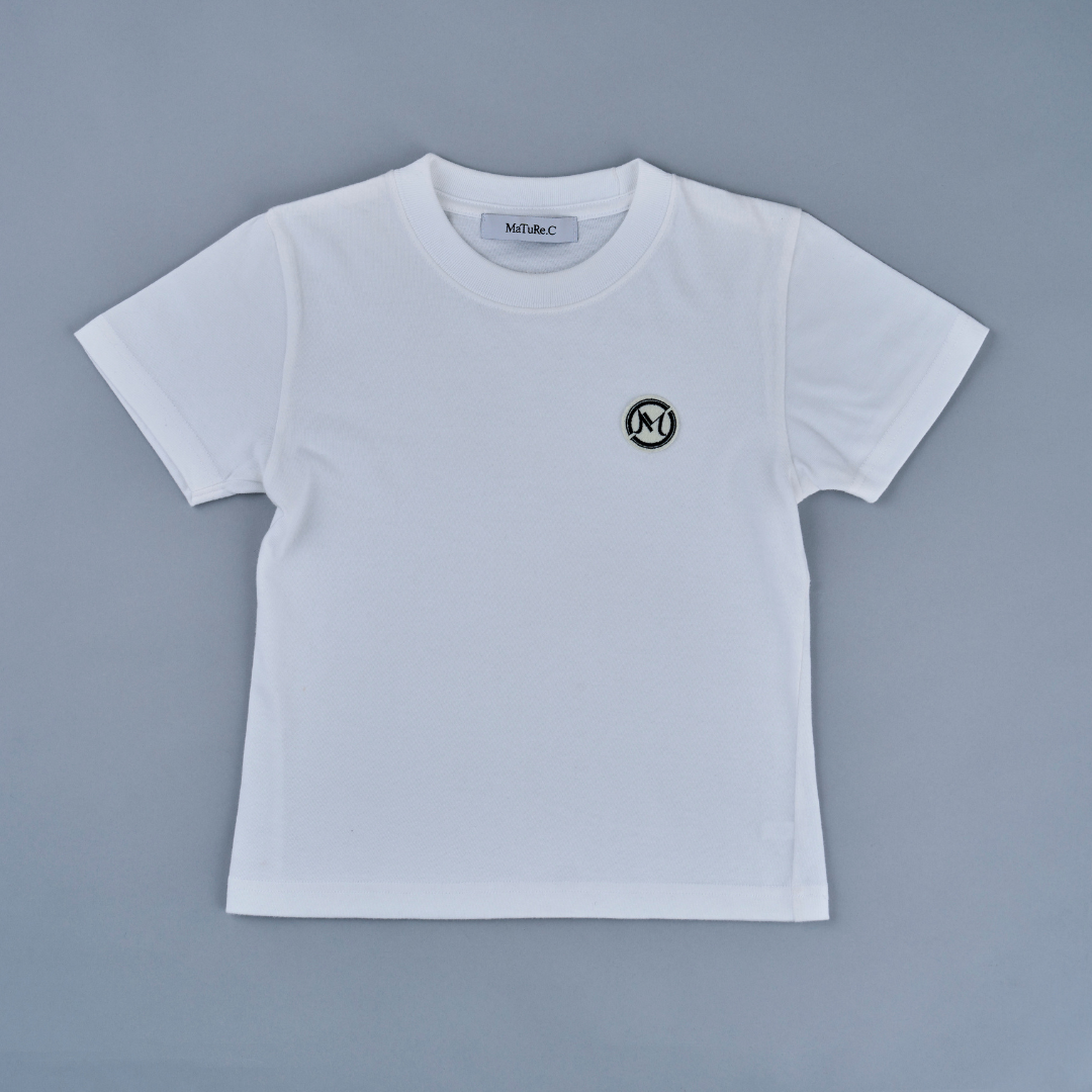 MaTuRe.CワッペンロゴTシャツ